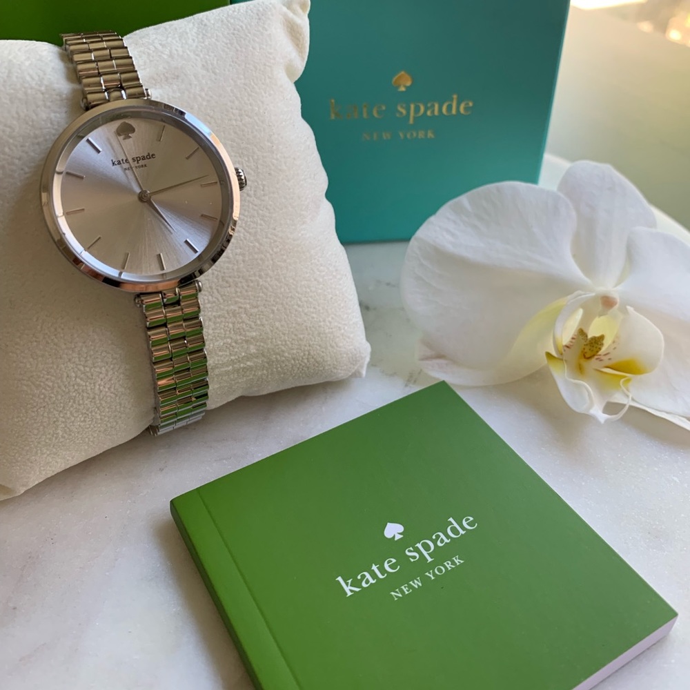 Kate Spade Silver Holland Watch